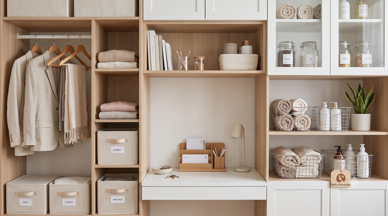 Guida definitiva all'organizzazione della casa: stanza per stanza