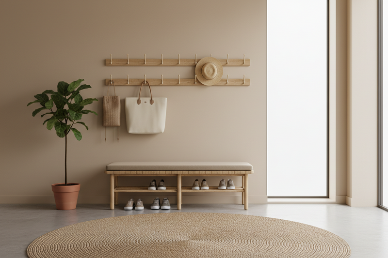Come organizzare l'ingresso di casa: metodo, mobili e accessori